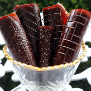 Strawberry fruit roll-up